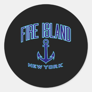 Fire Island Ny for Ronde Sticker