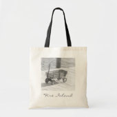 Fire Island Radio Flyer Wagon Budget Canvas Tas (Voorkant)