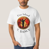 Fire Island T-Dance T-Shirt (Voorkant)