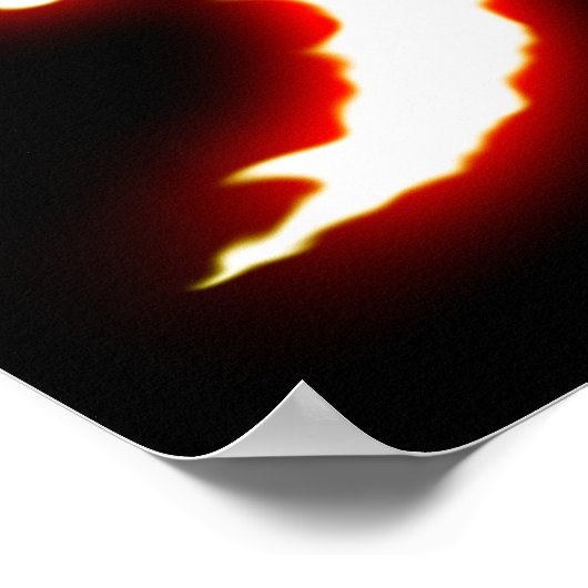 Fire Kanji Poster (Hoek)