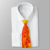Fire Lava Volcano Marble Stropdas (Gebonden)
