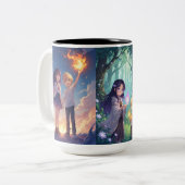 Fire Legend Kids Mug – for boys and girls (Devant gauche)