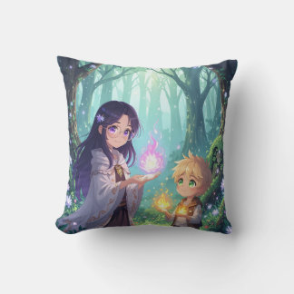 Fire Legend Kinder kussen - broers en zussen met m