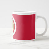 Fire Lieutenant 1 Bugle Custom Jumbo Mug (Droite)
