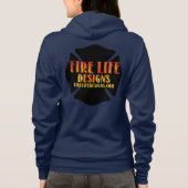 FIRE LIFE DESIGN CO [logo 1] Hoodie (Achterkant)