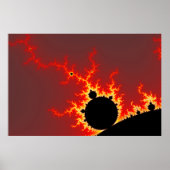 Fire Lightning Poster (Voorkant)