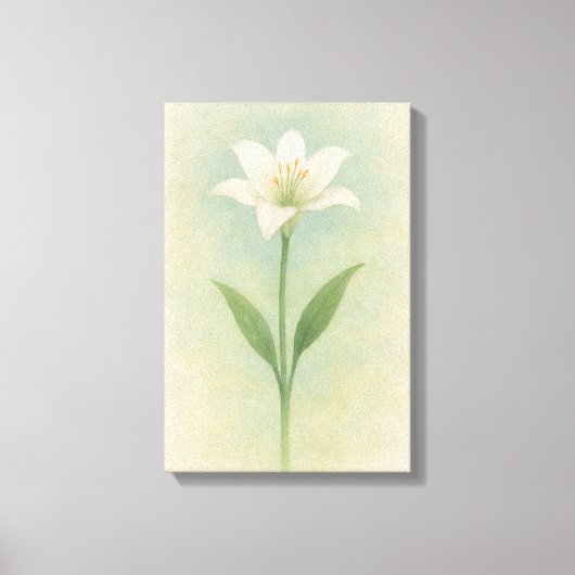 Fire Lily Canvas Afdruk (Voorkant)
