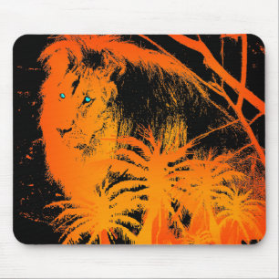 Fire Lion Mousepad Muismat