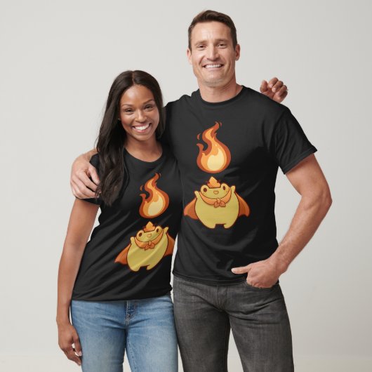 Fire Mage Frog T-shirt (Unisex)