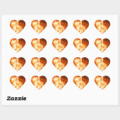 Fire man hart sticker (Vel)