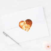 Fire man hart sticker (Envelop)