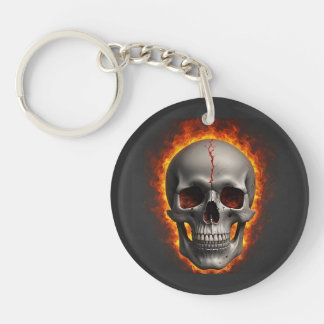 Fire man sleutelhanger stijl
