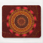 Fire Mandala Mousepad Muismat (Voorkant)