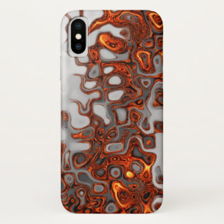 Fire Marble telefoonhoes/hoes iPhone X Hoesje