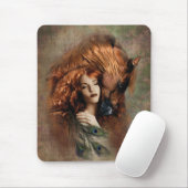 FIRE - Mousepad Muismat (Met muis)
