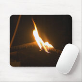 Fire Mousepad Muismat (Met muis)
