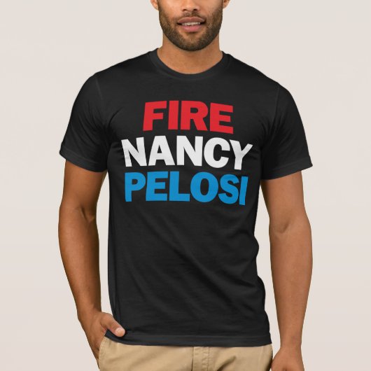 Fire Nancy Pelosi T-shirt (Voorkant)