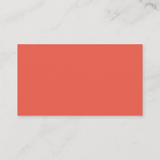 Fire Opal Custom Business Card Visitekaartje (Achterkant)