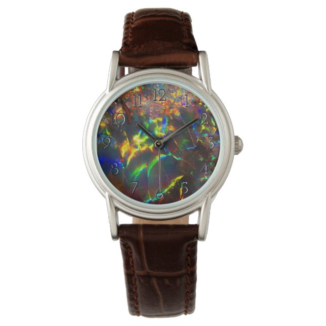 Fire Opal Horloge (Voorkant)