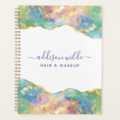 Fire opal Rainbow Gemstone Business Planner (Voorkant)