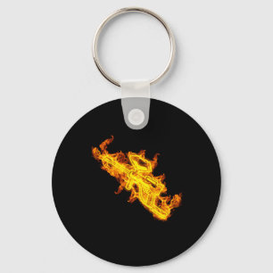 Fire Paintball Paintballer Sleutelhanger