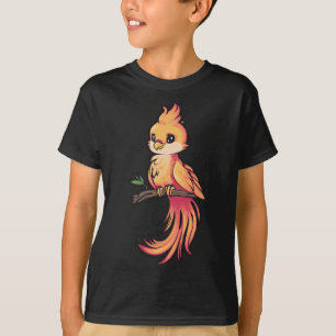 Fire Phoenix - Fantasy T-shirt