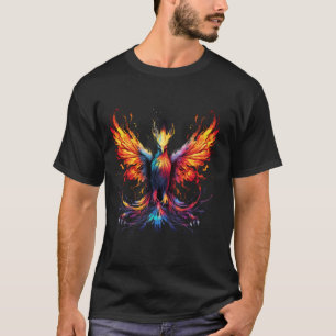 Fire Phoenix Vogelverjonging Mythical Bird Rebor T-shirt