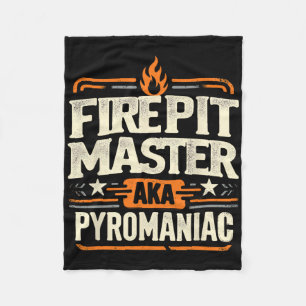 Fire Pit Master Pyromancy Pyrotechnics Fire Pit Lo Fleece Deken