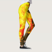 Fire Print-Leggings Leggings (Rechts)