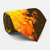 Fire Print stropdas (Opgerold)