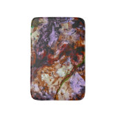 Fire Quartz Crystal Geode Marble Abstract Badmat (Voorkant Verticaal)