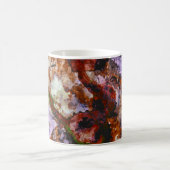 Fire Quartz Crystal Geode Marble Abstract Koffiemok (Center)