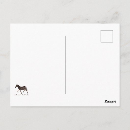 Fire Raven Briefkaart (Achterkant)