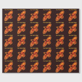 Fire Raven Cadeaupapier (Vlak)