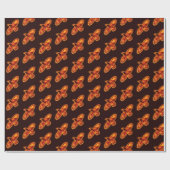 Fire Raven Cadeaupapier (Vlak)