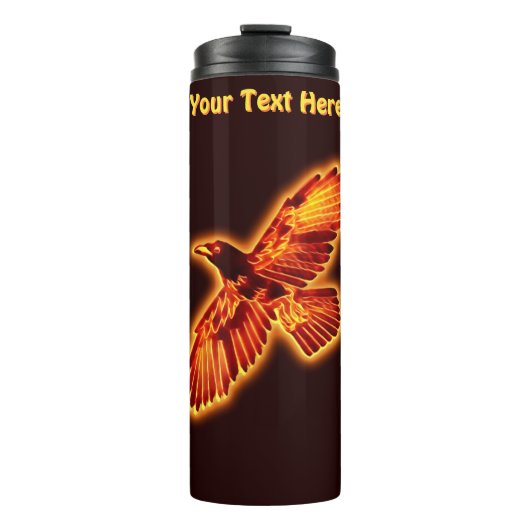 Fire Raven Thermosbeker (Voorkant)