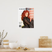 Fire Red Frontlace Wig Poster (Keuken)