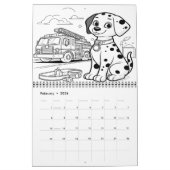 Fire & Rescue Helden Kleuren 2025/2026 Kalender (Feb 2026)