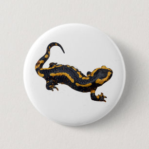 Fire Salamander Badge Ronde Button 5,7 Cm