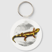 Fire Salamander - Salamandra Sleutelhanger (Voorkant)
