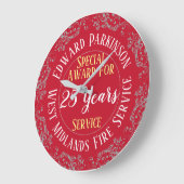 Fire Service Long Service Award met jaren bediend Grote Klok (Hoek)