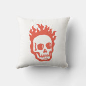 Fire Skull Kussen (Achterkant)