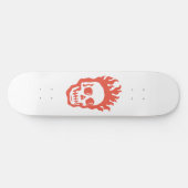 Fire Skull Skateboard (Horizontaal)