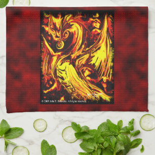 Fire Spirit Kitchen Towel Theedoek