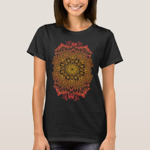 Fire Spirit Mandala Art Design Pullover Hoodie
