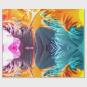 Fire Splash Cadeaupapier (Vlak)