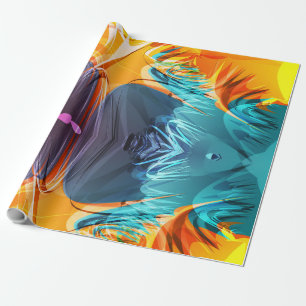 Fire Splash Cadeaupapier