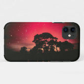 Fire Starry Night iPhone 5 Coque (Dos (Horizontal))
