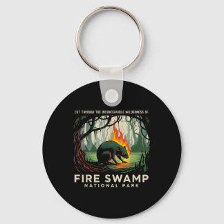 Fire Swamp National Park Camping Wandelberg Sleutelhanger