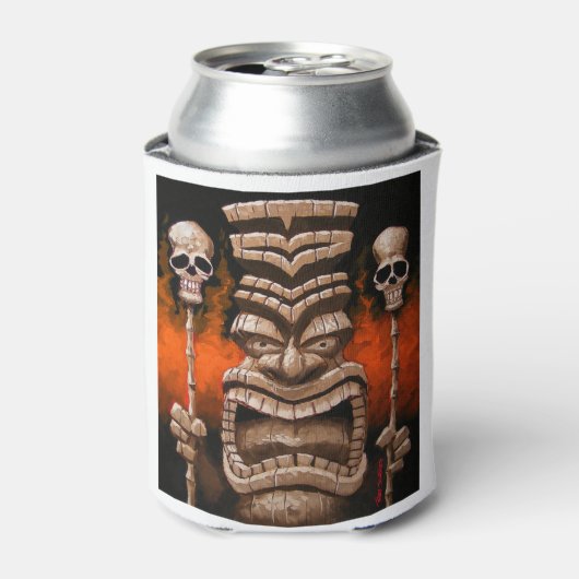 Fire Tiki Cooler (Blikje Voorkant)